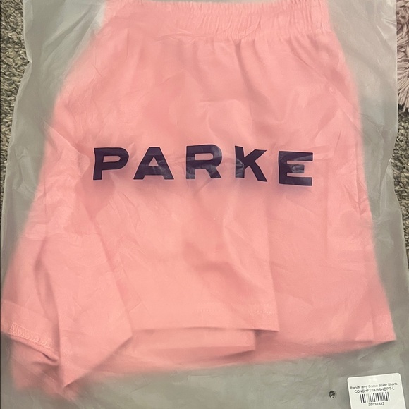Parke Women's Conch French Terry Cotton Boxer Shorts -Large - Picture 1 of 3